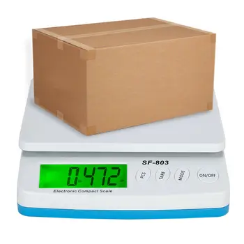 Digital Shipping Postal Scale, 30kg/66lbs, 1g Accuracy, Mail Scale for  Packages