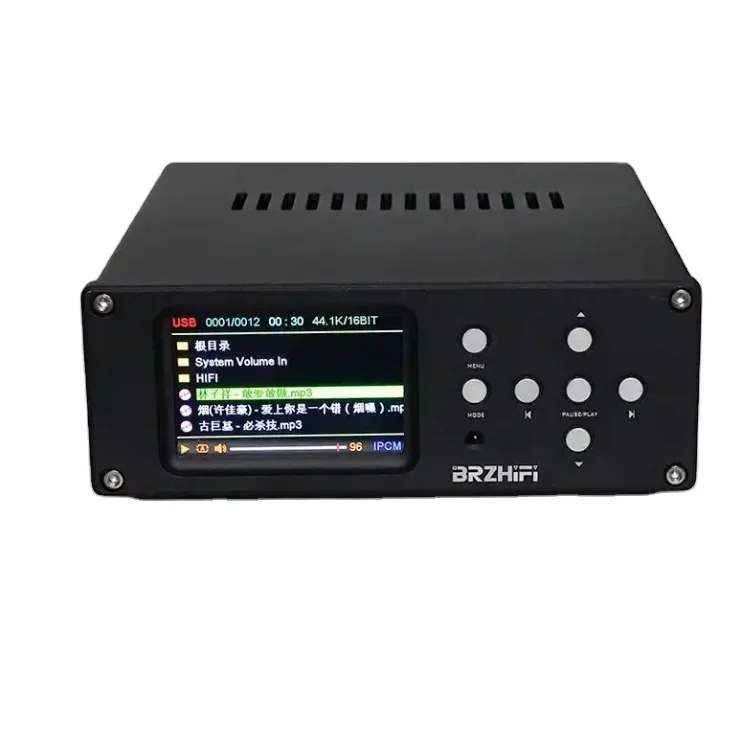 BRZHIFI Aluminum Chassis DIY Digital Amplifier - 2 Channel Hifi CD