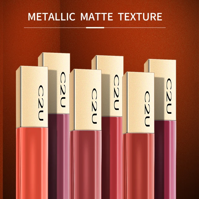 Романтический Танго не поддаётся выцветанию красочные водонепроницаемый блеск для губ матовый блеск для губ глазури