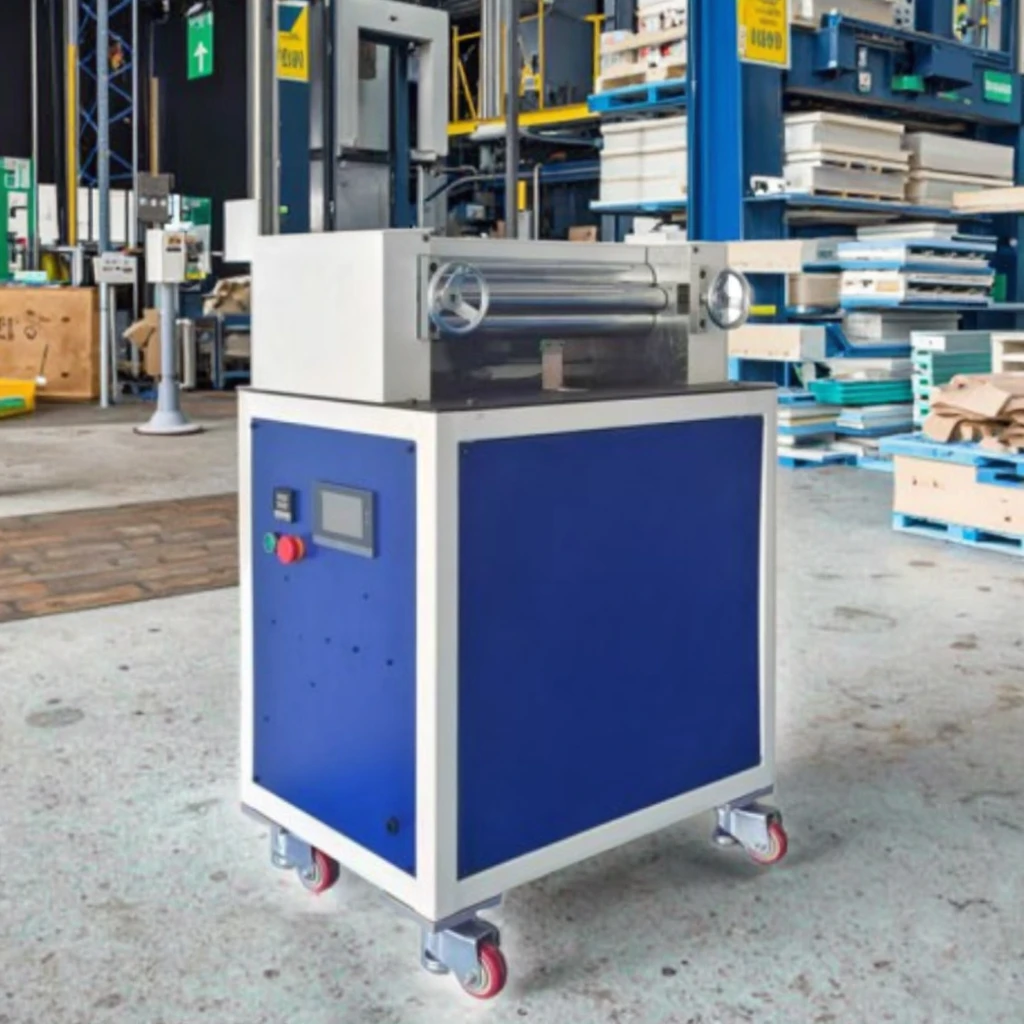 RY500 Grey Board Hot Pressing Paper Pipe Rolling Box Wrapping Machine 3