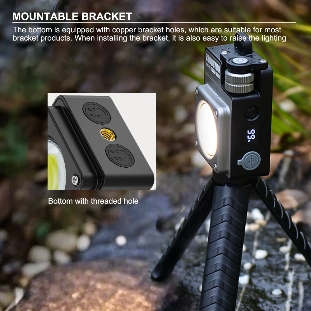 Multi-Function Camping Light XY-009: 3500 Lumen Rechargeable LED