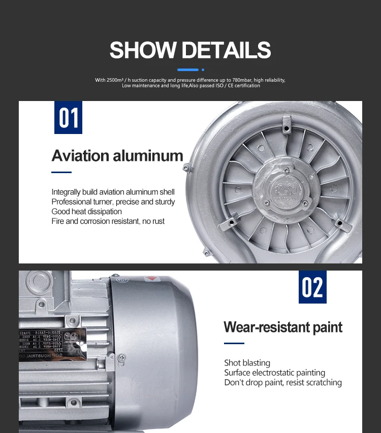 Ring Blower, 220 V, 110m3 - detail 14