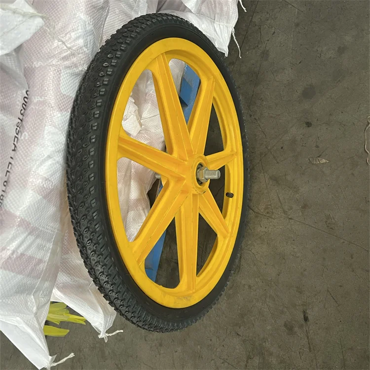 Top Quality Customized Garbage Cart Solid Rubber Wheels Wheelbarrow