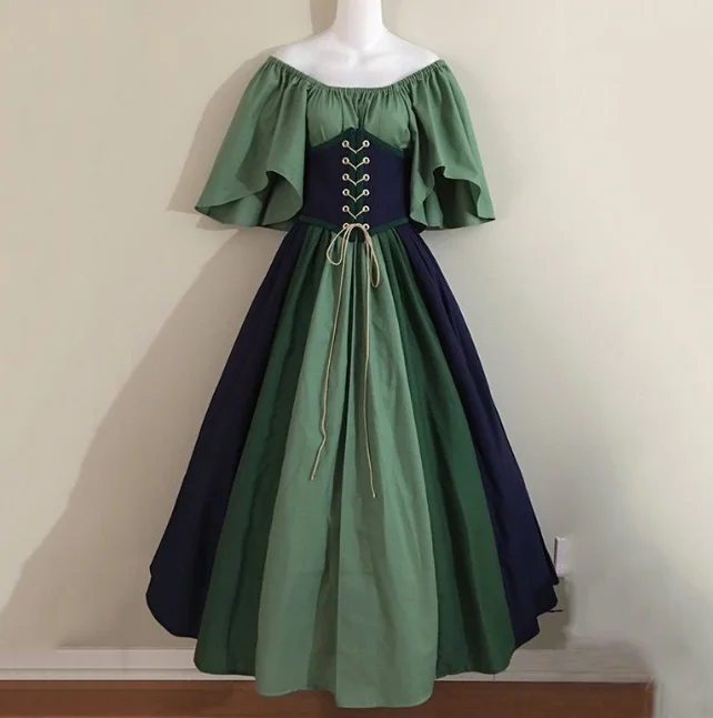 sachin and babi light blue dress FCCAM Regency Dresses for Women Empire Waist 1800s Jamaica