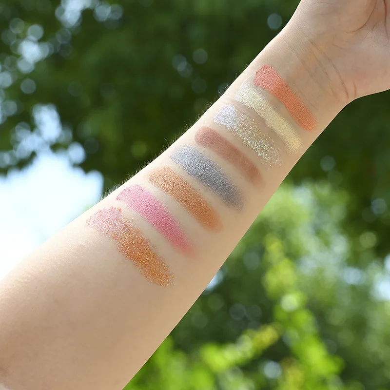 
 OEM Wholesale 35 Color Mashed Potato Eye Shadow Shimmer Glitter Pigmented Private Label Eyeshadow Palette Can be customized  