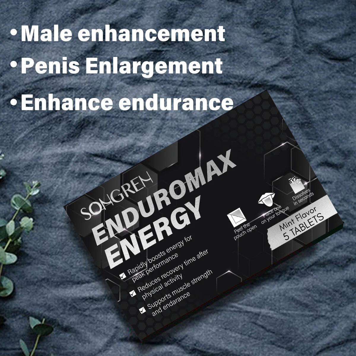 OEM Packaged Long-Time Power Herbal Supplements for Men Blue Pills Tablets Capsules Effective Peak Timing