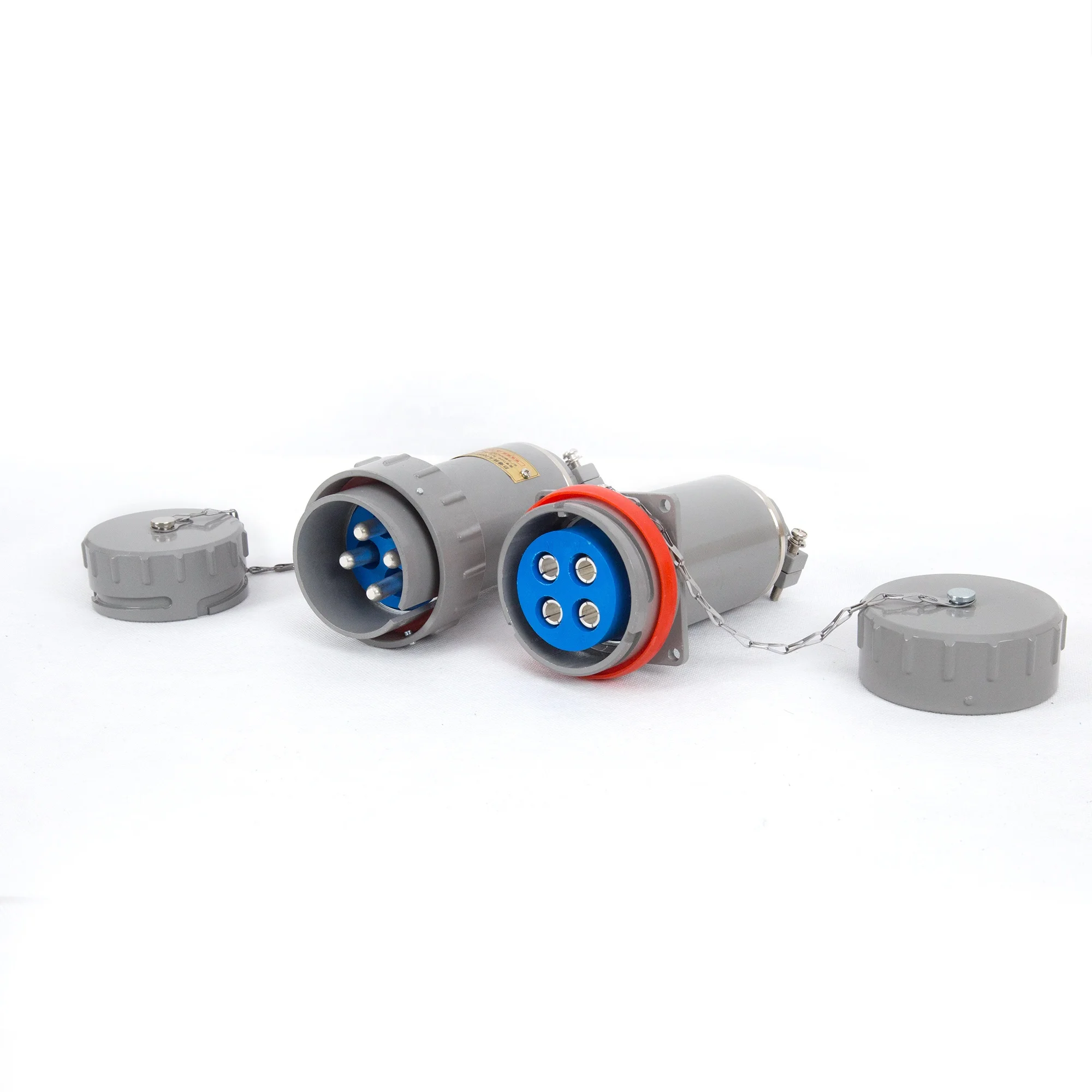 60A/YT/YZ-4 IP55 Explosion Proof Plug and Socket by QDLECHATEX