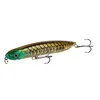 Striped green head