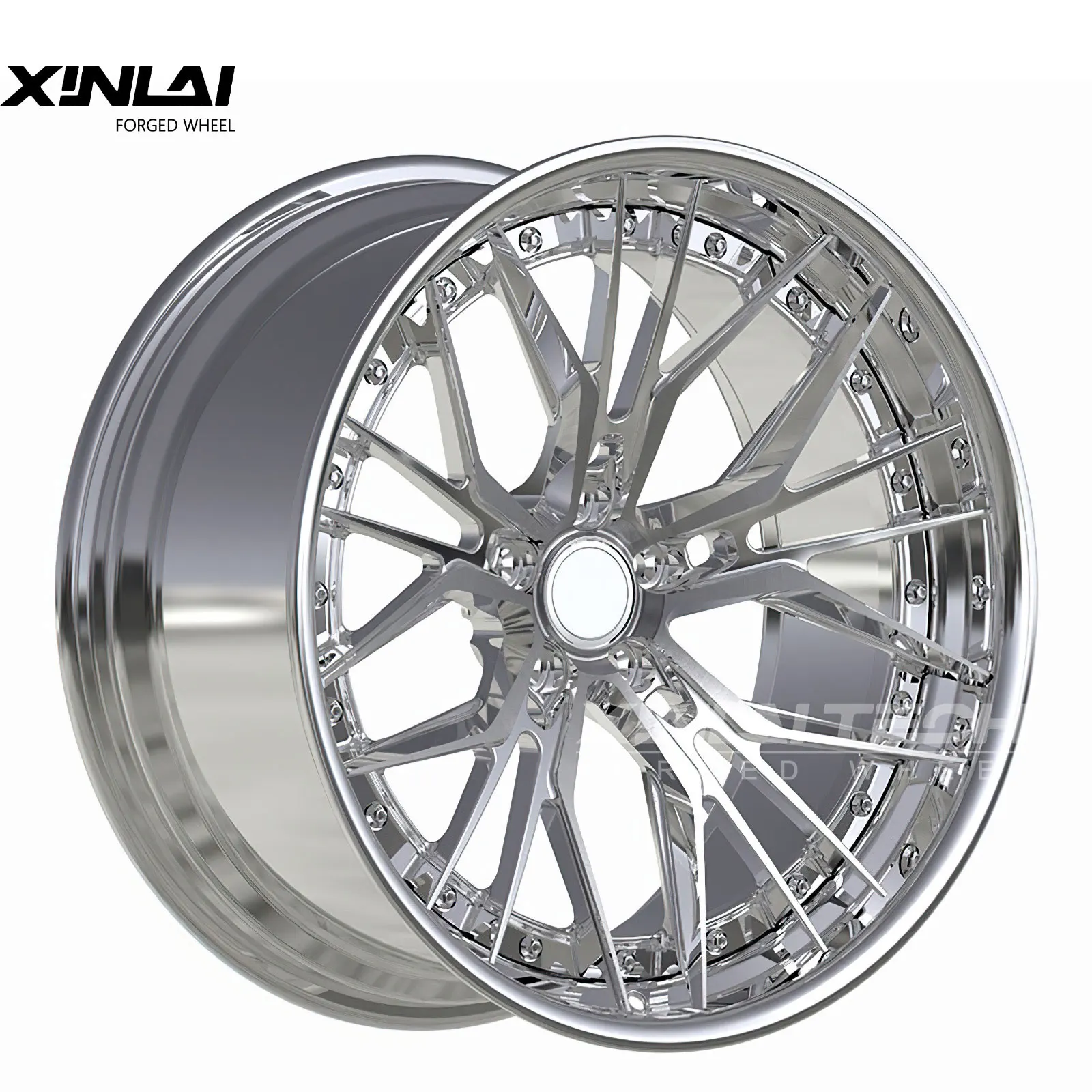 XL 2-Piece Custom Forged Wheel 18 19 20 21 22 23 24 Inch Alloy Wheel Rim 5x114.3 5x130 5x120 5x112 for Mercedes audi bmw Wheels - Image 4