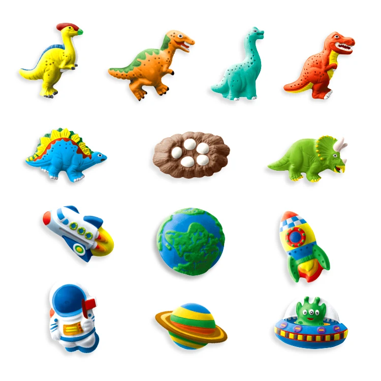 Kids Dinosaur Plaster Diy Drawing Plaster Mold Shapes Dinosaurs