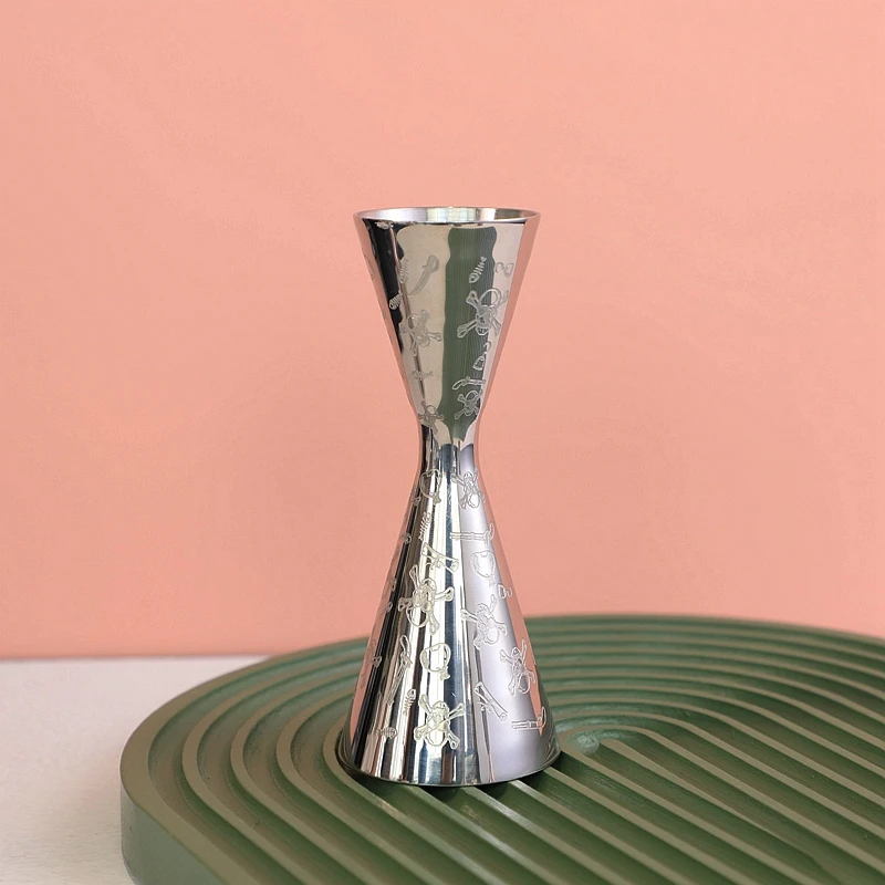 In Stock 1oz & 2oz Cocktail Jigger Double Measuring Jigger Premium Stainless Steel 304 Bar