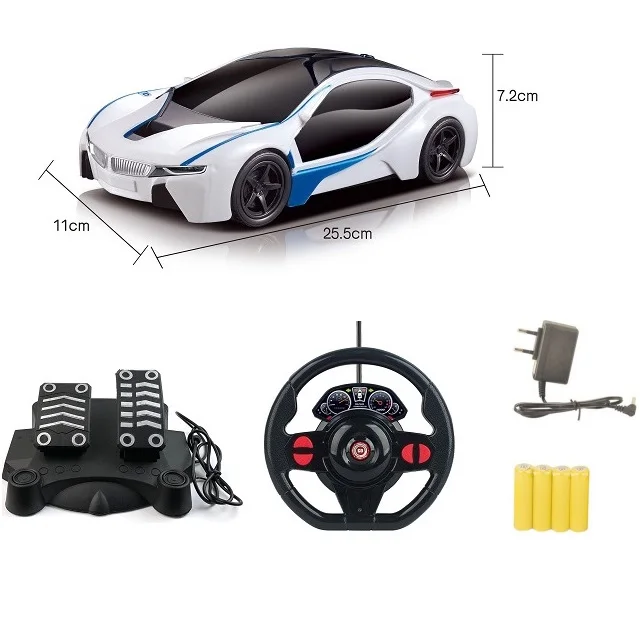 remote control rechargeable car with steering