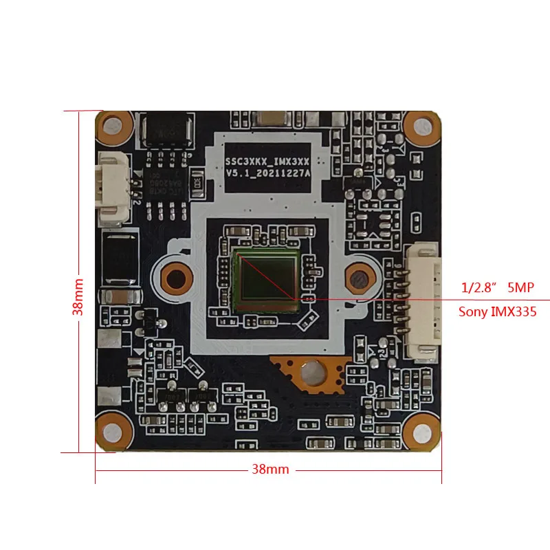 Hot Selling 5MP STARVIS HD CMOS Network Camera Module with IMX335 Mstar SSC30KQ High Quality Camera Modules