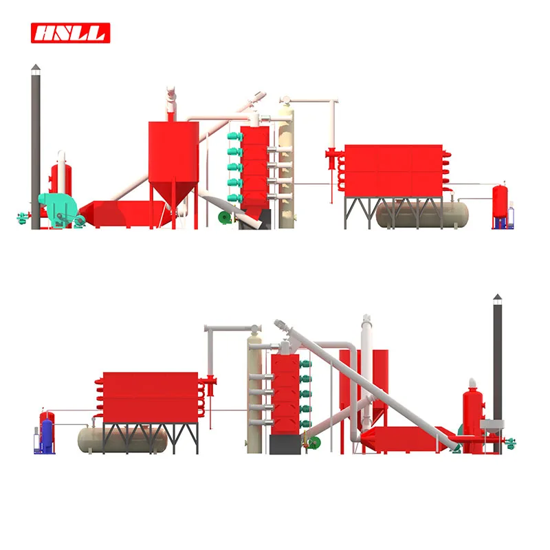 Automatic 5-30 Ton Pyrolyzer Full Converting Waste Tires to Fuel Oil Vacuum Plastic  Continuous Pyrolysis Equipment