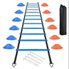 Plat bleu 6m 10pcs piquet de terre 4pcs