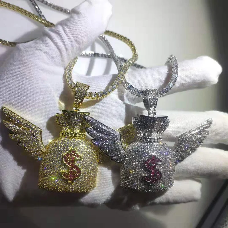 money bolsa with wings