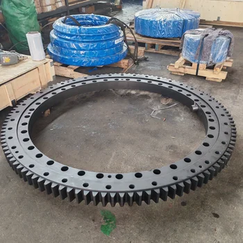 Waterproof Swing Bearing Black Coating Slewing Ring Bearing 061.30.1600.000.11.1504 outer  Gear Teeth Bearing