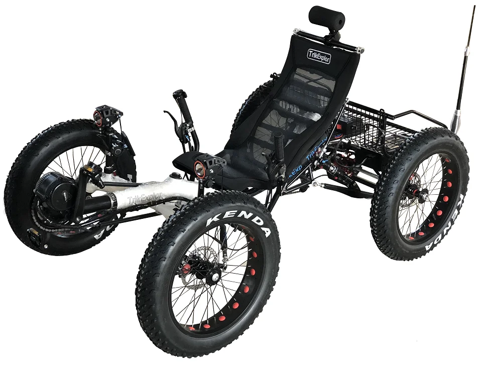 Electric Tricycle Tricycle Adulte Intersport Recumbent VÃ©lo