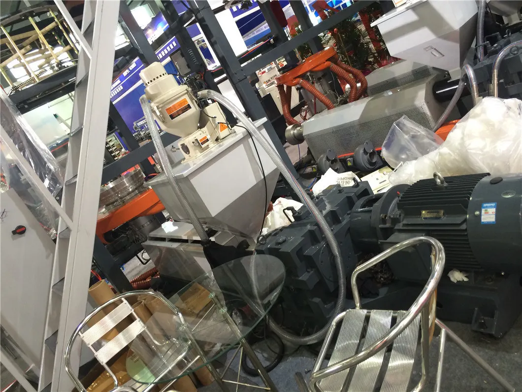 Zhuxin High Speed Mono Layer Mini Type Biodegradable Hdpe Pe Agricultural Plastic Film Blowing Extrusion Machine Taiwan