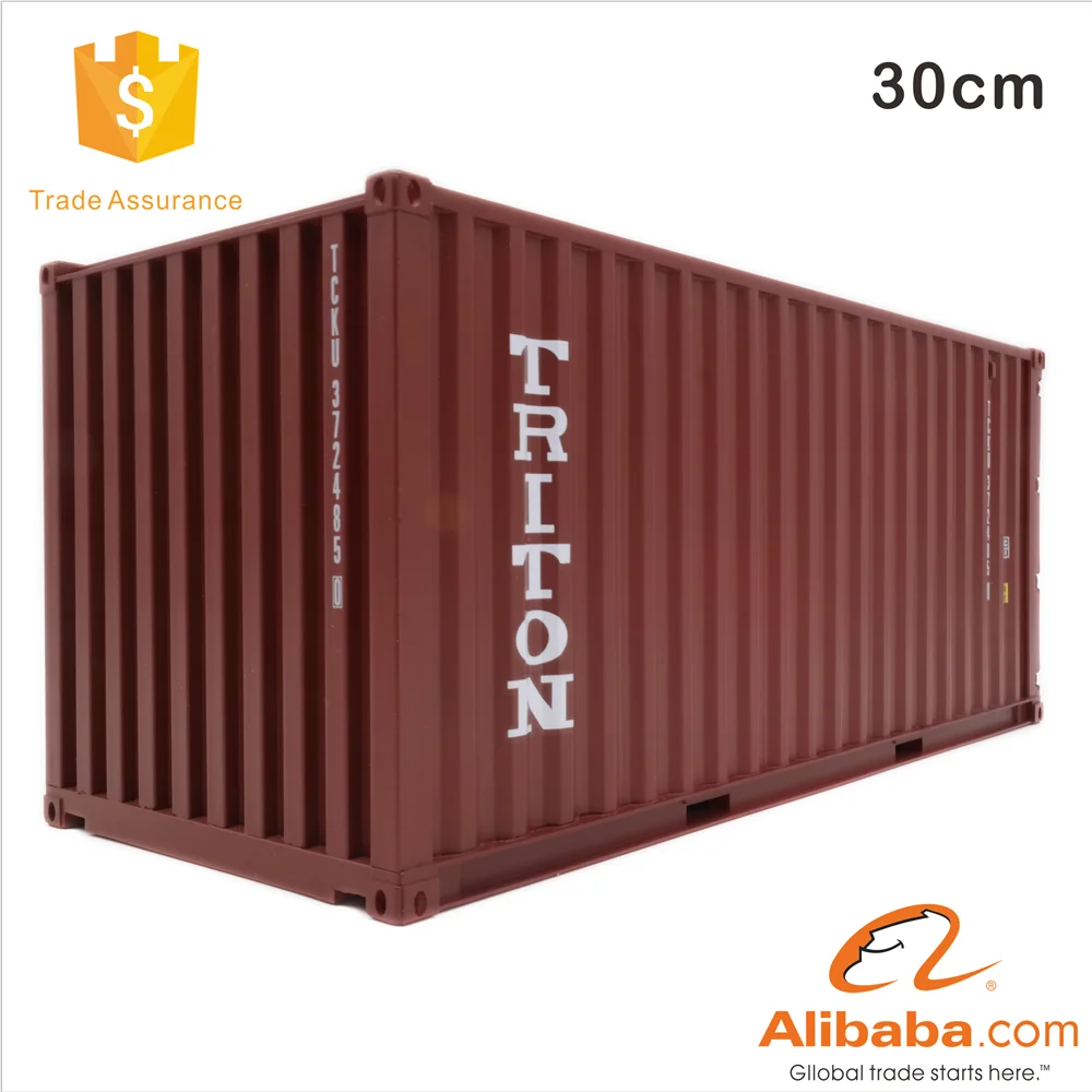 【A】30cm 1:20 TRITON cargo logistics shipping container scale model container miniature O.A.S ship model