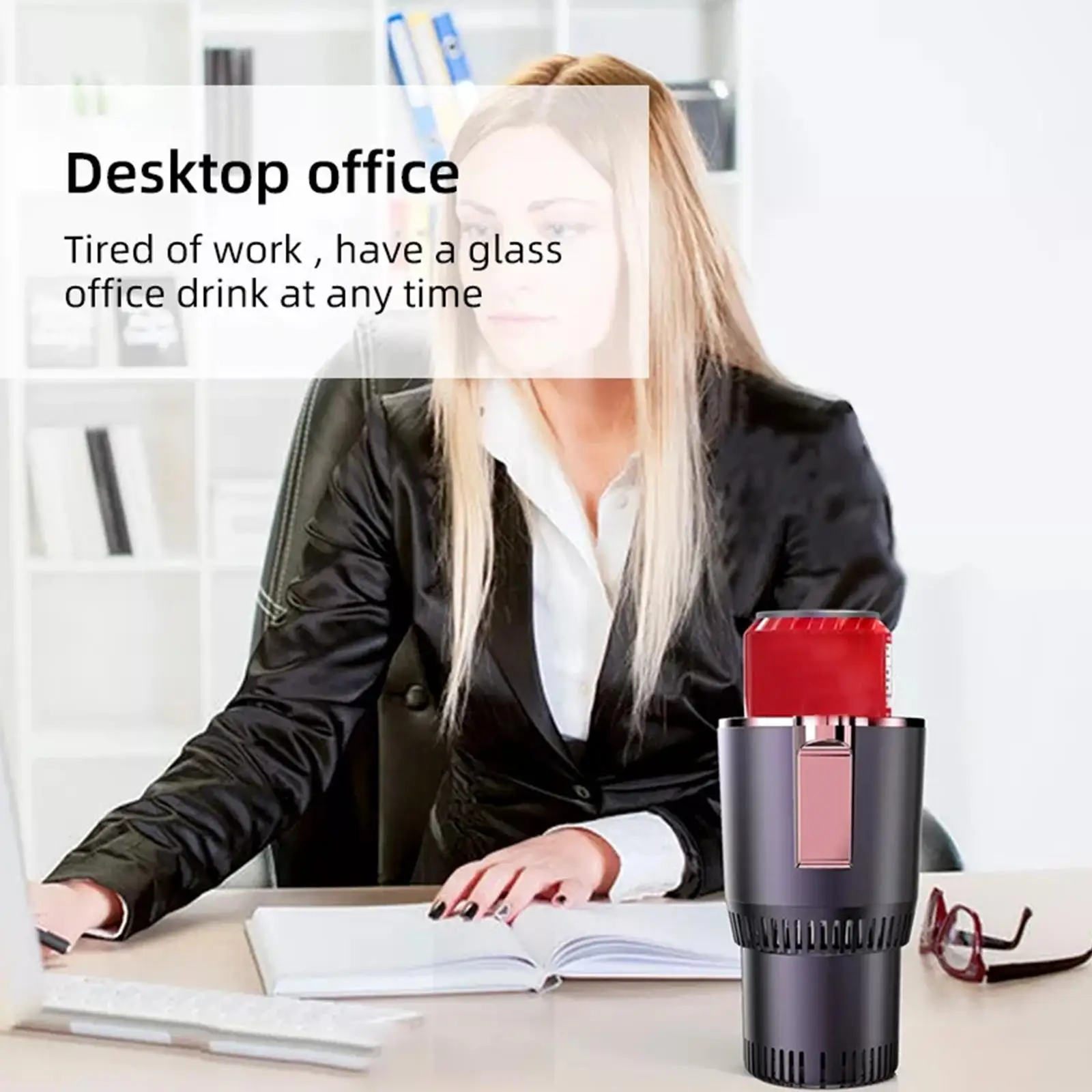Hot Selling Auto Hot Cold Holder Car Coffee Warmer Cooler Cup Heating Smart Control Electric Mug Drink Holder