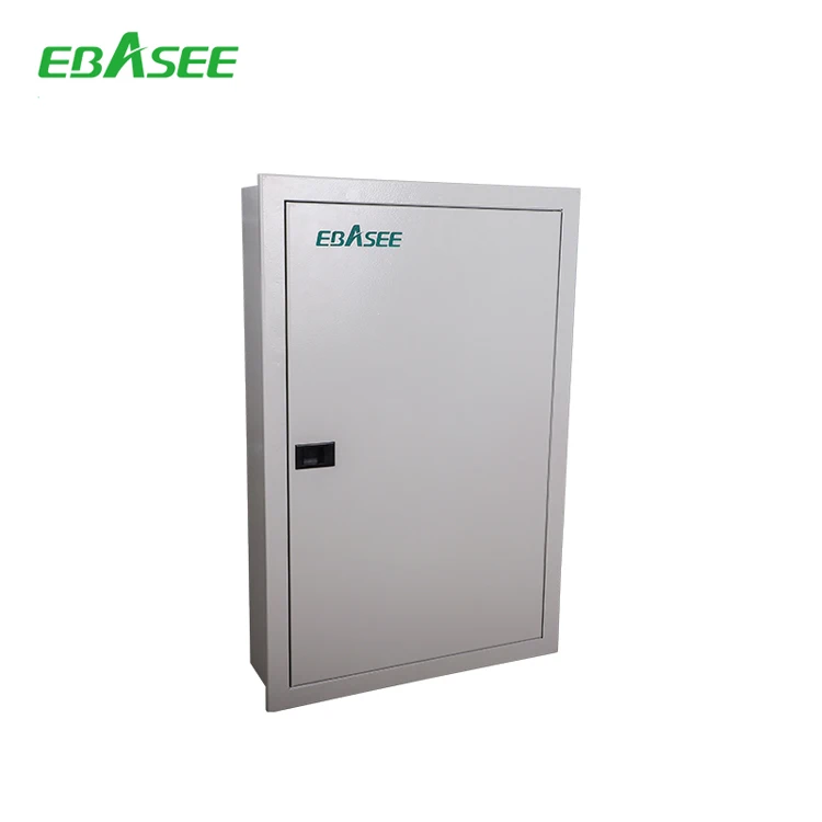 EBASEE Brand Metal Three Phase Distribution Board 36 Way Electric Distribution Box