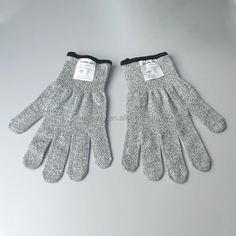 Seeway  HPPE Anti Cut Level 5 Protection Safety Gloves Cut Resistant Glove for Handjob Work