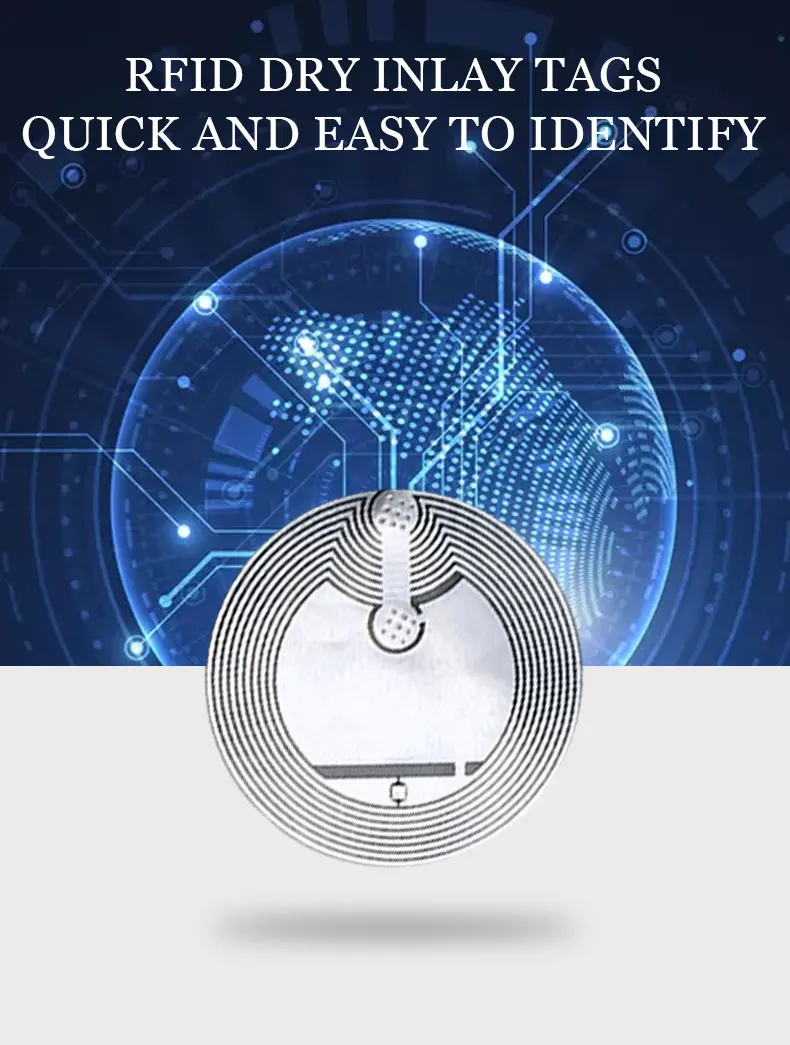 Customized Size NFC Tags Sticker 13.56MHz ISO14443A RFID Tag F08 1K ...