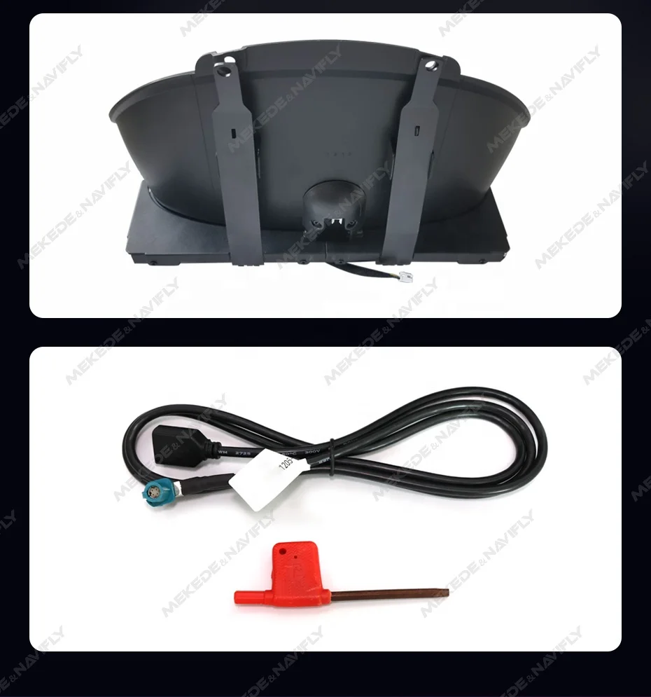 MEKEDE LCD Digital Dashboard Cluster Virtual Screen Automotive Accessories for BMW X1 E84 2006 2007 2008 200