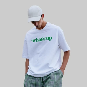 Wholesale Custom Logo Summer Unisex Short Sleeve Plus Size Men Casual T-shirt