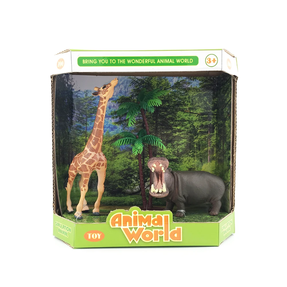 Pin On Zoo Animals | Simulation Hippo Model Educational Toys Animal Model  Ornaments Zoo Model Decor 