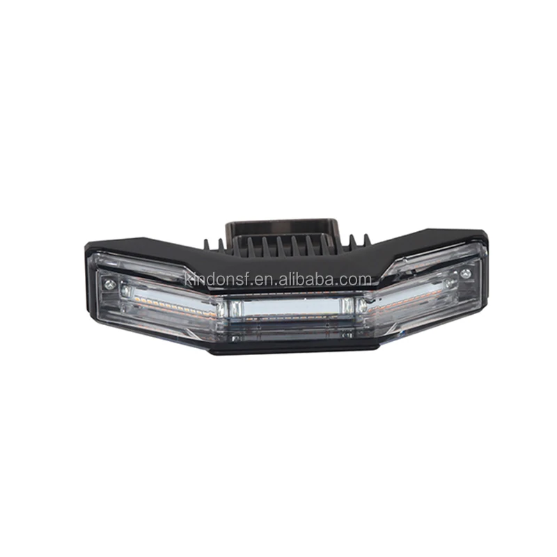 ECE R65 Class 2 R10 SAE LED Surface Mount Grille Light 36W LED Flashing Strobe Lighthead 270 Degree Wide Spread SA7027