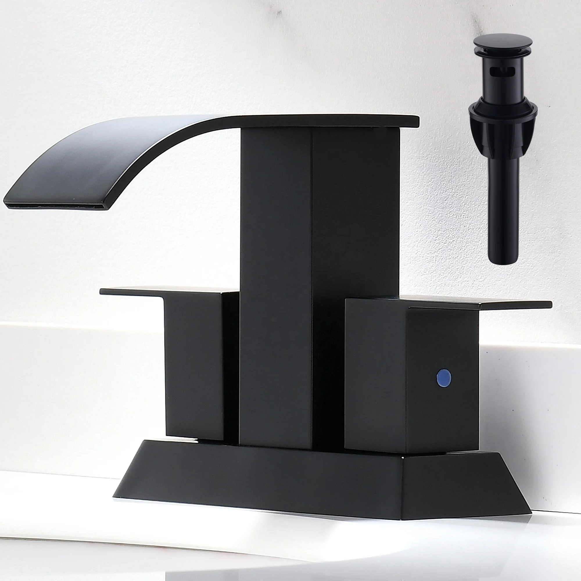 AOWE 3-Hole Deck Bathroom Sensor | Stainless Steel Touchless Basin Tap | Ceramic Valve Metered Flow Water Saving | OEM Wholesale