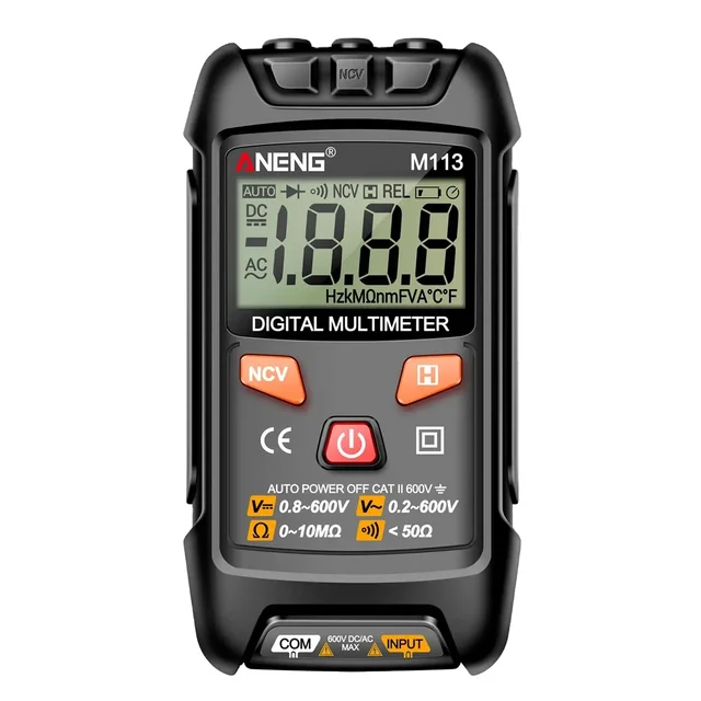 M113 Intelligent voice broadcast multimeter High precision electrical multifunctional digital display multimeter