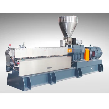 Hot Sale Double Screw  Granulator Mixer Machine Extruder Recycling Pellets Making for granular chemical products