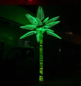 Lightshare Palmier De 7 Pieds, 96 Lumières LED, Décoration Pour La Maison La F Te No L La Nativit La Terrasse Ext Rieure