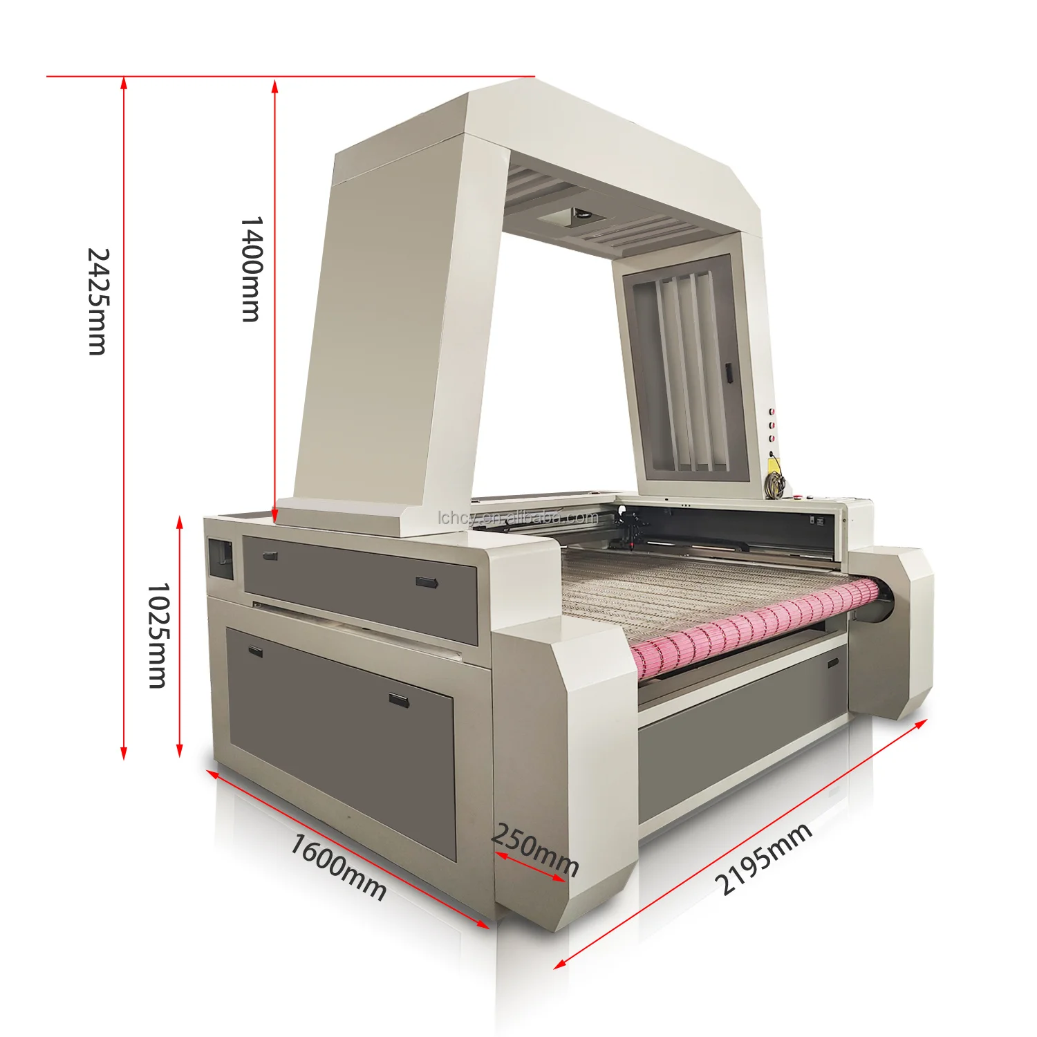 Automatic Feeding Laser Cutting Machine for Fabric Cloths Home Textile with Ccd Camera Laser Engraving Machines