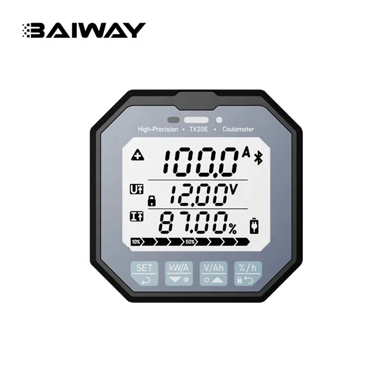 TX20 8-120V 0-500A BT Battery monitor