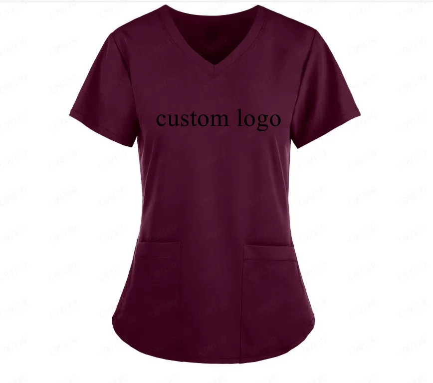 Fashion Nurse Uniform Scrubs Receptionist Nursing Sets Medical Hospital