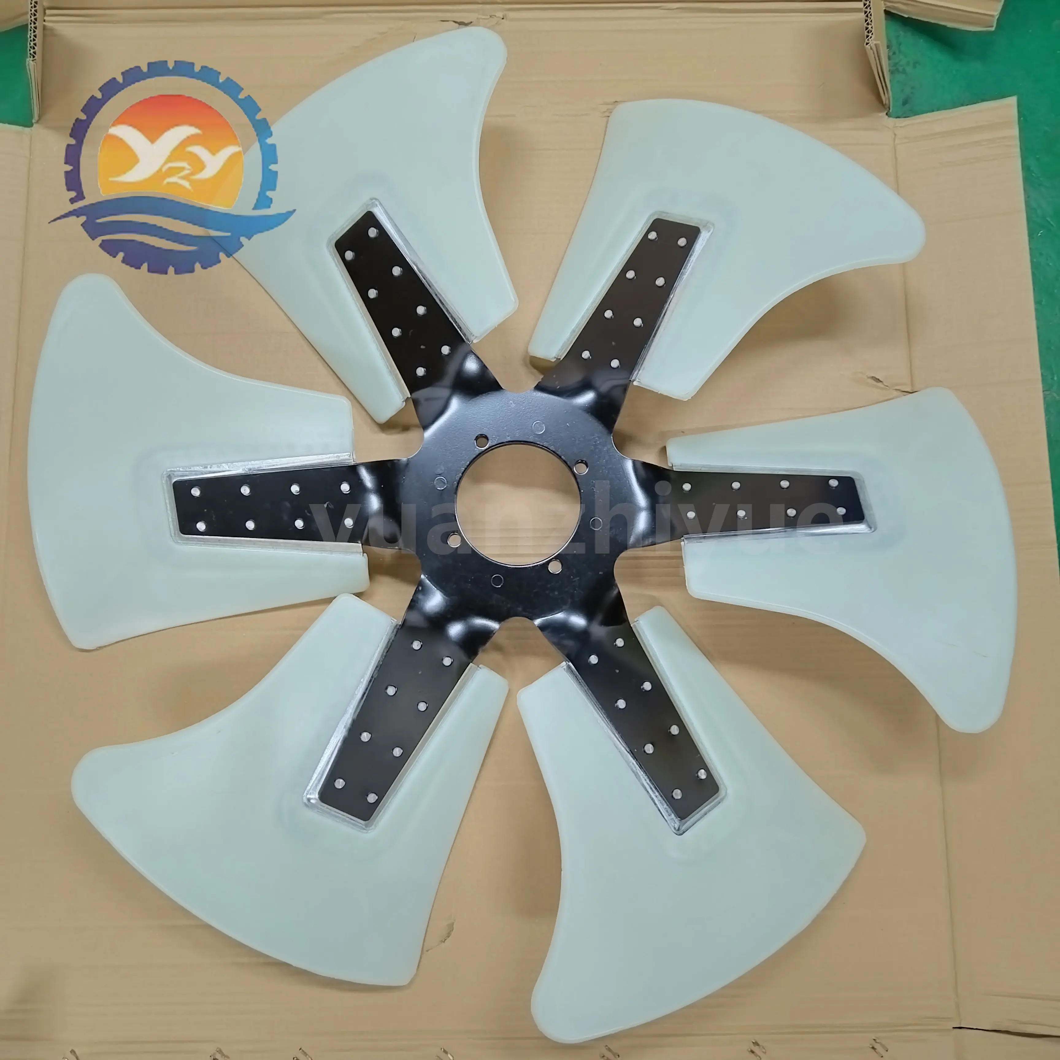 6HK1ファンブレード ZX330-3 ZX350-3 冷却ファンブレード 1-13660-371