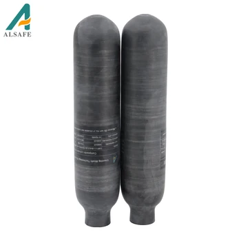 Alsafe Small Size 0.3l 300Bar Fiber Carbon tank Cylinder High Quality Carbon Fiber Cylinders