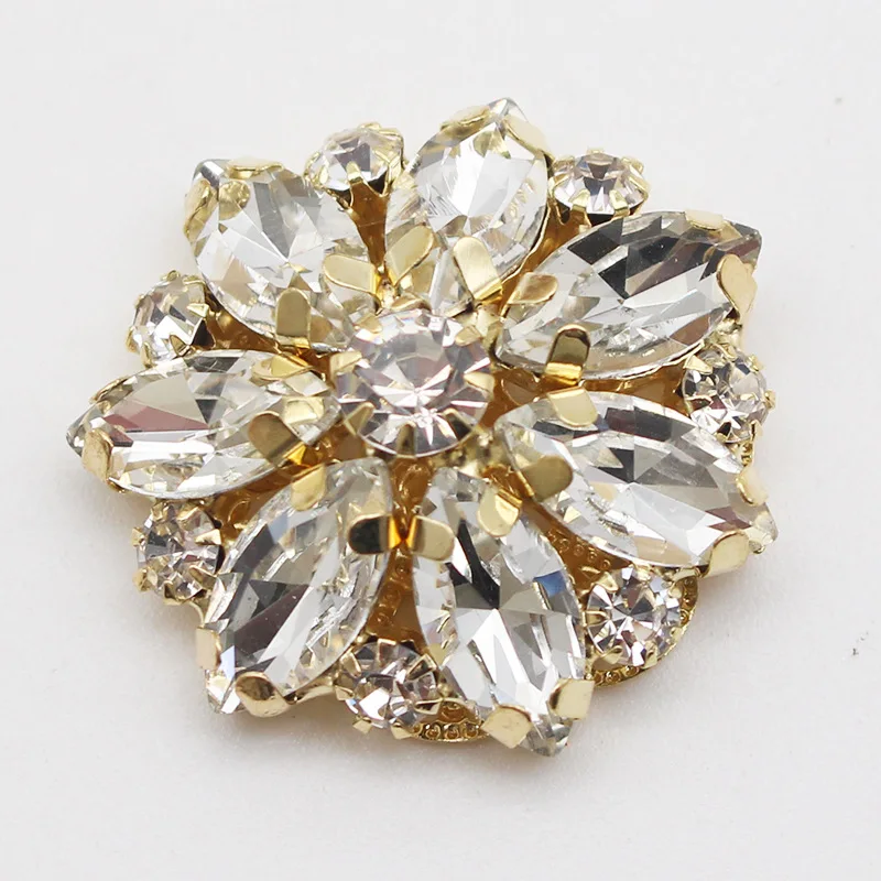 600 Perline A Forma Di Fiore Con Strass - 8mm, 6 Colori, Per Cucito, Artigianato E Decorazione - Foto 8