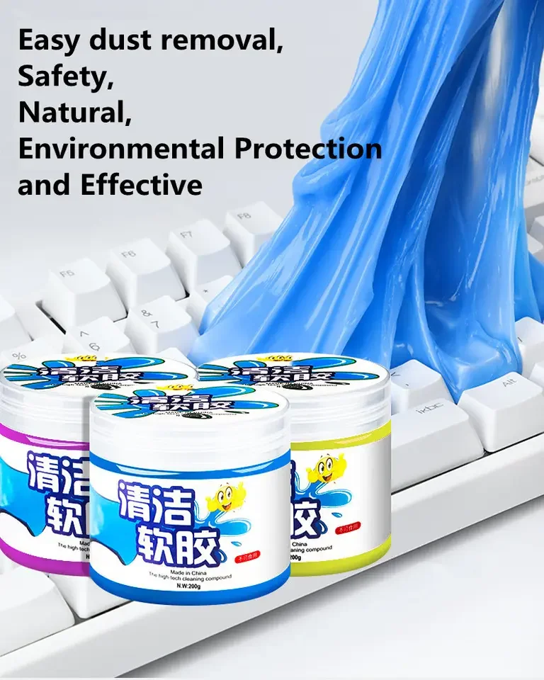 universal keyboard cleaning glue slime soft