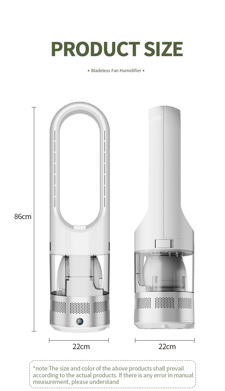 Mist Bladeless Fan, 220, 1.75 - detail 16