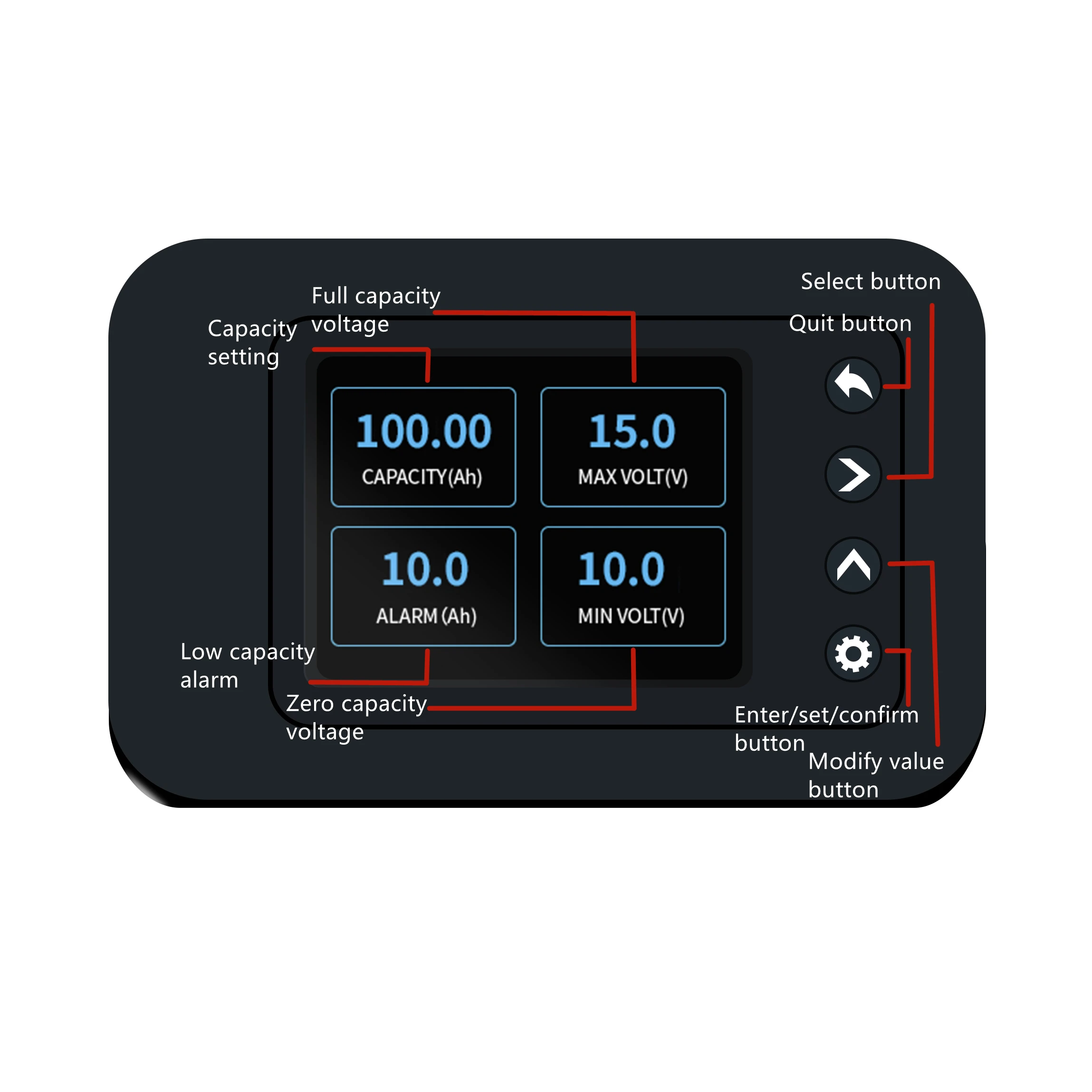 Battery Monitor BM2 On Phone APP Device All Car 6-20V Battery Tester