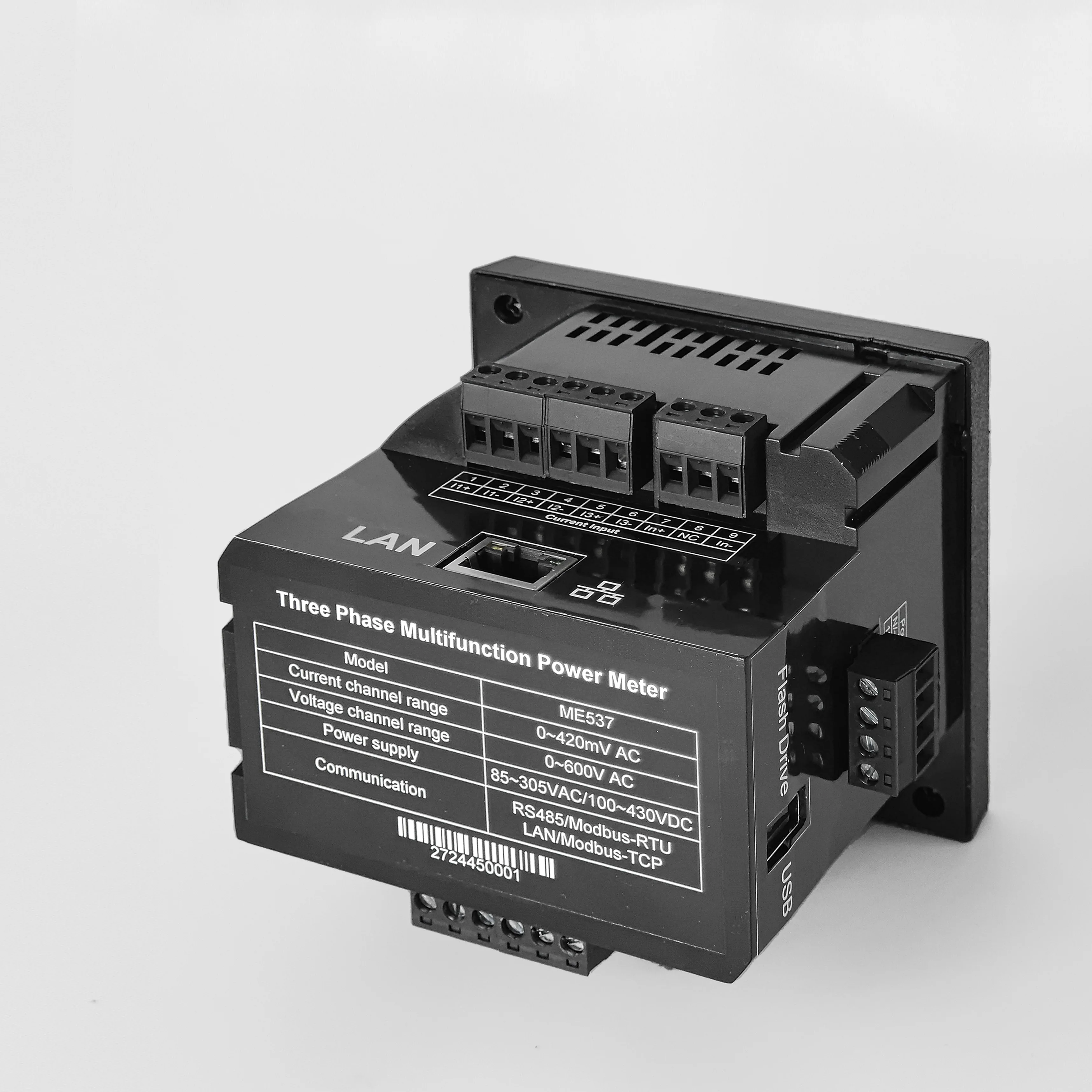 1349178 Electric Energy Monitoring Power Quality Analyzer ME537 Three Phase ...