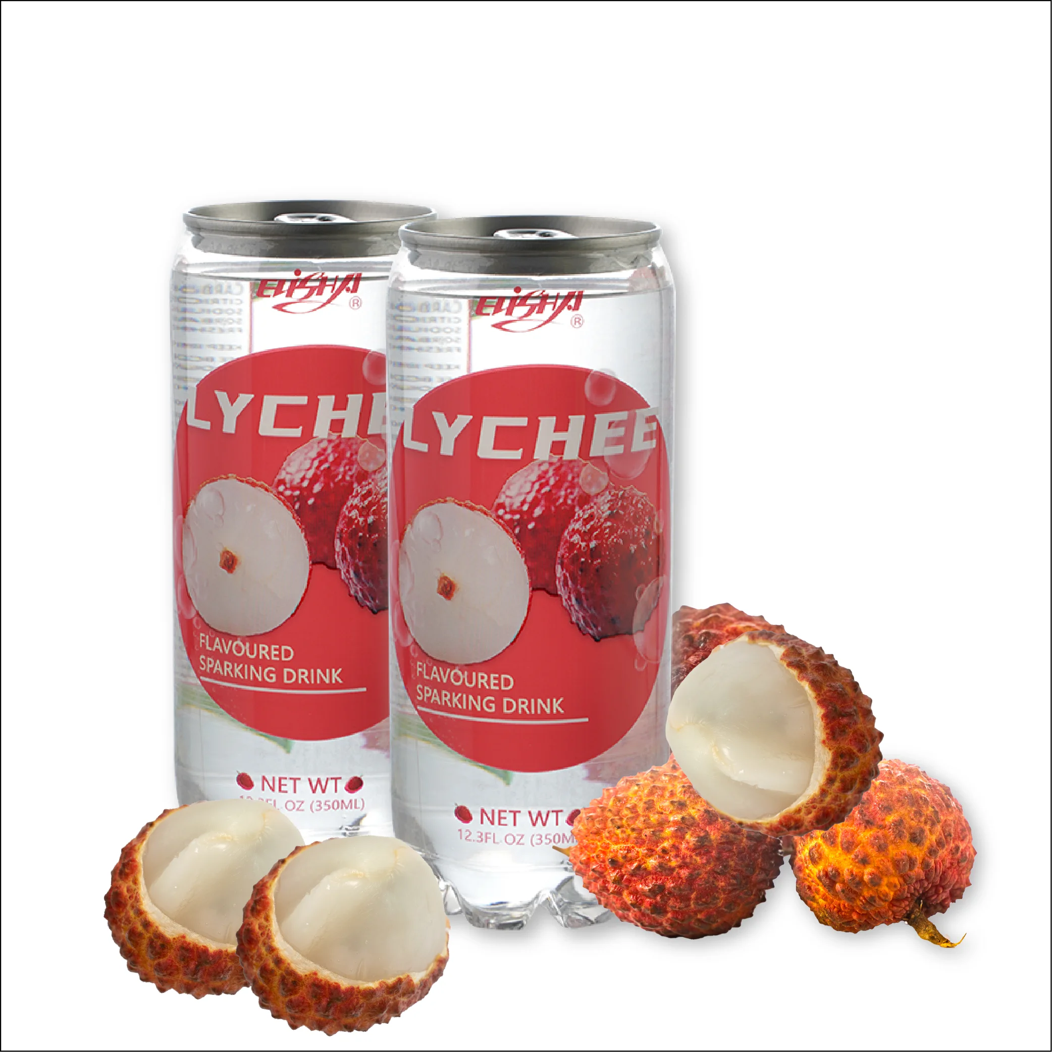 Elisha Lychee Drink - Low Sugar, Popular in Europe