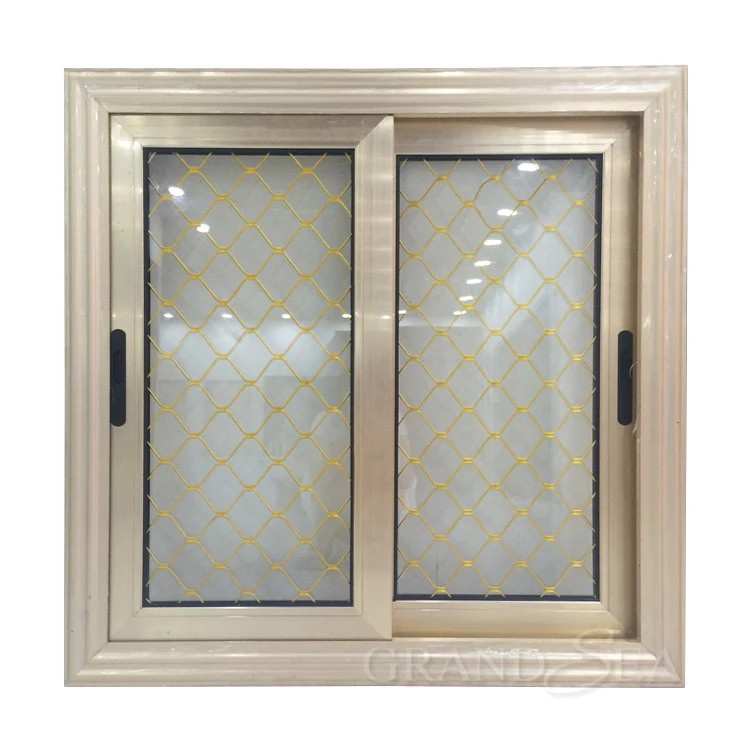Powder Coated Window Grill Design Prefabricated windows and Doors for Home