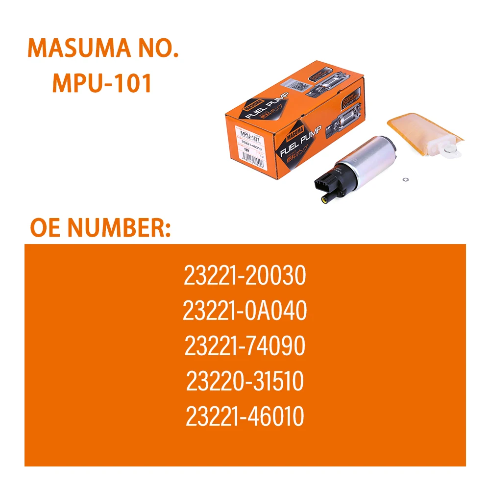 MASUMA MPU-101 Car Fuel Pump Auto Engine Parts 23221-20030 23221