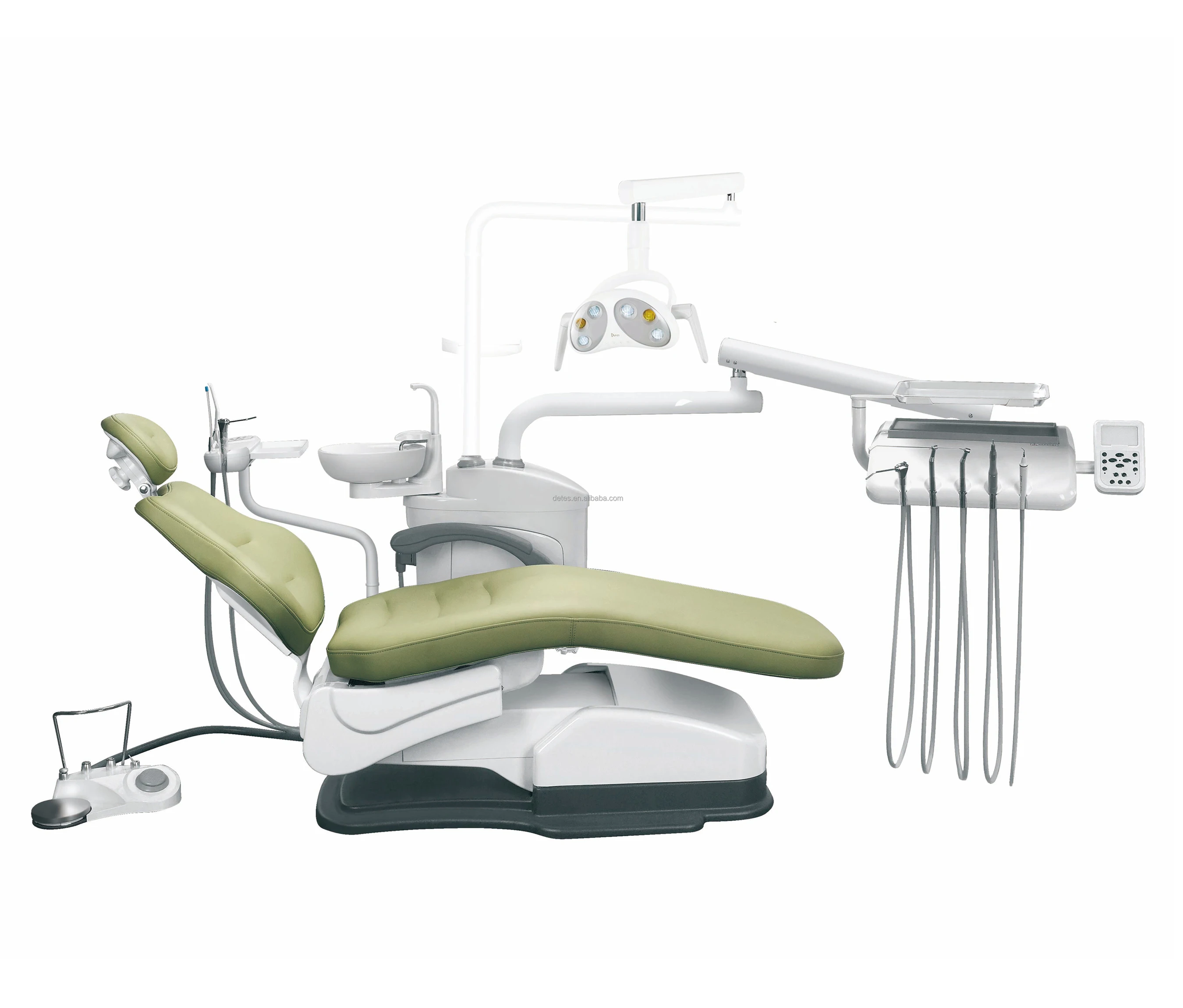 Hot Sale Computer Controlled Dental Unit Chair CE/ISO Approved Type TS-TOP303 Standard with Cup Stand and Tissue Box